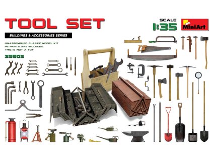 tool set 1 35 MINIART 35603 09