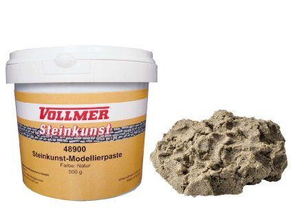 Stone Art modelovací pasta - Natural 500 g