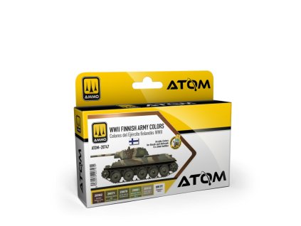 atom wwii finnish army colors set