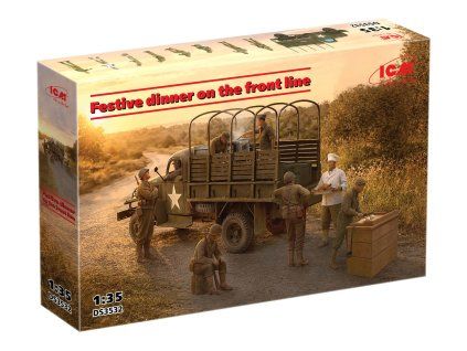 festive dinner on the front line 1 35 ICM DS3532 013