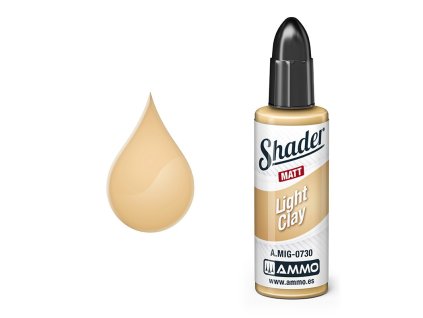 Barva AMMO MATT SHADER - Light Clay 10ml