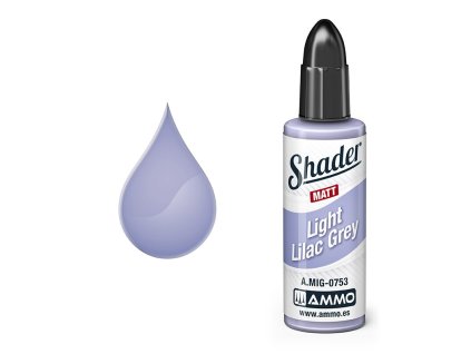 Barva AMMO MATT SHADER - Light Lilac Grey 10ml