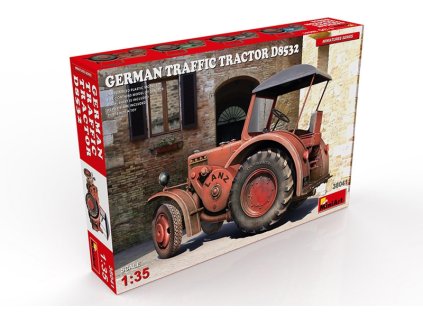 121774 3 german traffic tractor d8532 1 35 miniart
