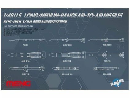 122371 1 u s long medium range air to air missile 1 48 meng