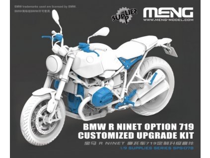 122419 1 bmw r ninet option 719 customized upgrade kit resin 1 9 meng