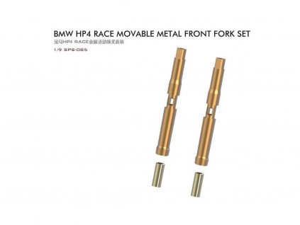 122425 1 bmw hp4 race movable metal front fork set 1 9 meng