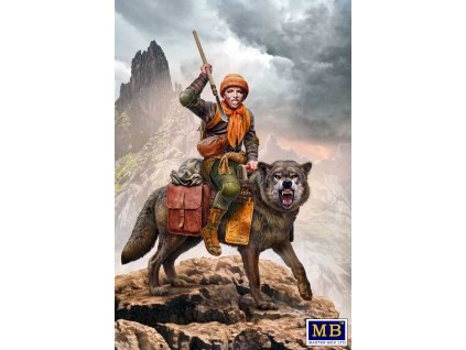 Post-apocalyptic series. The Last Bridge. Kit No. 8. Clan of Wolves 1/24
