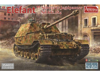123922 1 schwerer jagdpanzer elefant sd kfz 184 1 35 amusing hobby