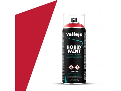 Barva v spreji Vallejo Hobby Paint - Bloody Red 400ml