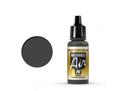 model air vallejo yellow olive 71013