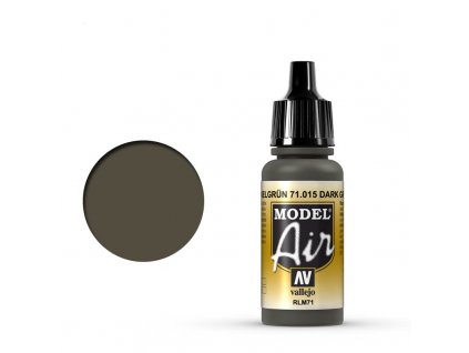 model air vallejo rlm71 dark green 71015