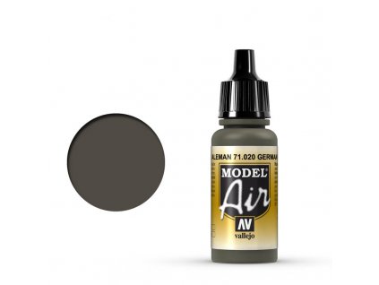 model air vallejo green brown 71020