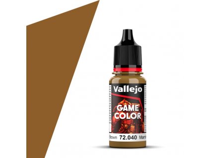 Barva Vallejo Game Color - Leather Brown 17ml