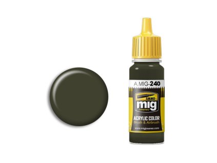 Farba Ammo Acrylic - FS 34086 Dark Olive Drab (ANA 613) 17ml