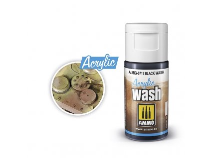 126496 1 farba mig acrylic wash black 15ml