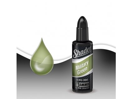 126652 1 farba mig shader military green 10ml