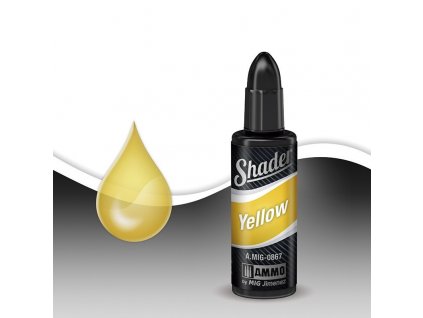 126658 1 farba mig shader yellow 10ml