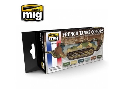 127933 1 farby sada mig ww1 ww2 french camouflage colors