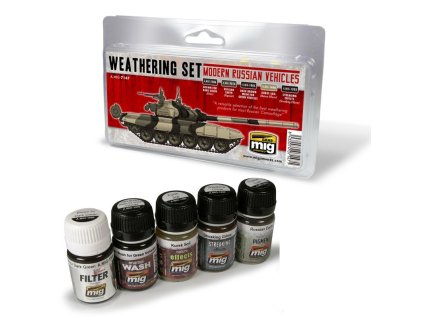 modern russian vehicles weathering set