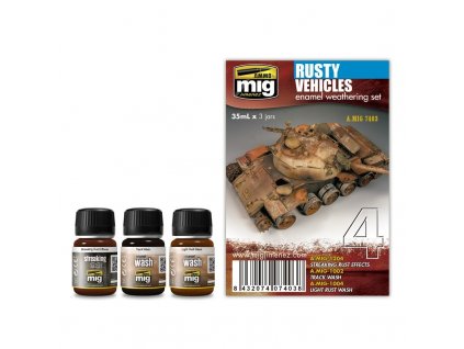rusty vehicles