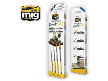 128506 1 sada stetcov mig dioramas scenic brush set 4 ks