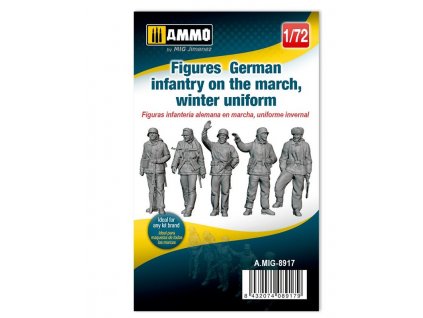 129190 1 figures german infantry on the march winter uniform 1 72