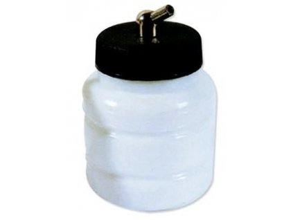 129238 1 flasticka plastova 80ml na farbu s adapterom