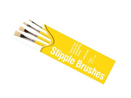 129583 2 sada stetcov humbrol stipple brush 3 5 7 10