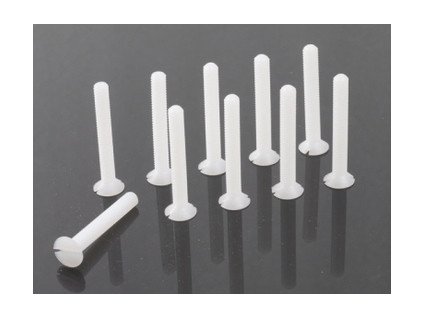 135427 1 skrutka so zapustenou hlavou m3x20 nylon 5ks