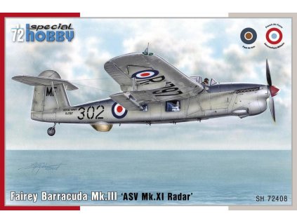 fairey barracuda mk iii asw mk xi radar 1 72 SPECIALHOBBY SH72408 011