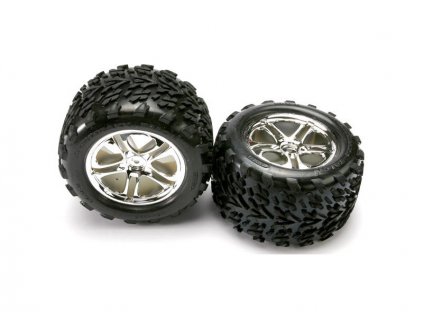 136666 1 tra5174 traxxas kolesa splitt spok talon 3 8 14mm 1 8 2ks