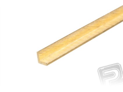 139918 1 mosadzny profil l 3x3x1000mm aeronaut