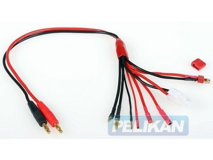 140002 1 kabel nabijaci combo dean t gold 2 3 5 4 tamiya