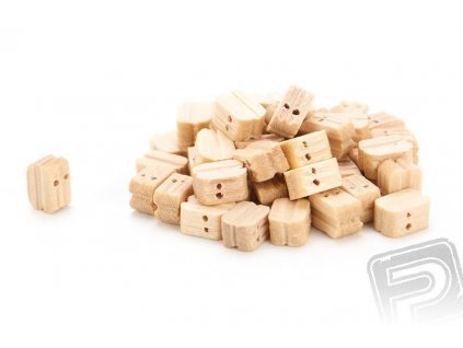 142579 1 kladka dvojita 5mm 50 ks drevena billing boats