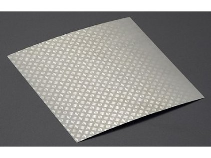 144922 1 plech ocelovy 0 2mm 10x10cm s rybinkami killerbody