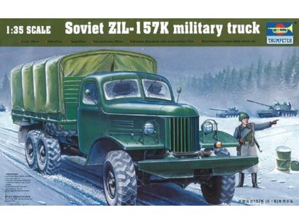 145795 1 zil 157k 6x6 military truck 1 35 trumpeter