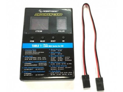 151936 1 programator esc carson brushless program box