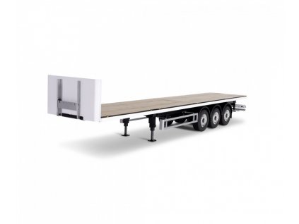 152881 1 carson rc 3 axle flatbed trailer iii steel 1 14 kit