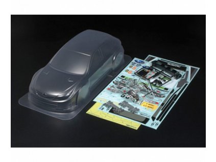 153268 1 karoseria tamiya subaru impreza wrc 2008 nenafarbena 1 10