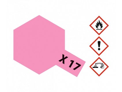 Barva Tamiya X-17 - Pink Gloss 23ml
