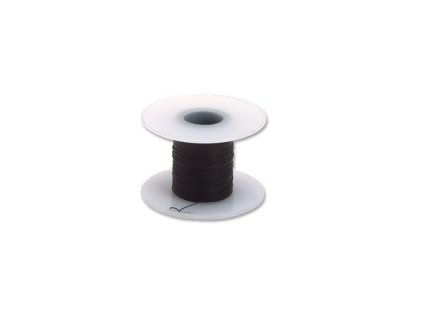 159580 drot izolovany 0 05mm2 0 5mm vn pr crn 1m