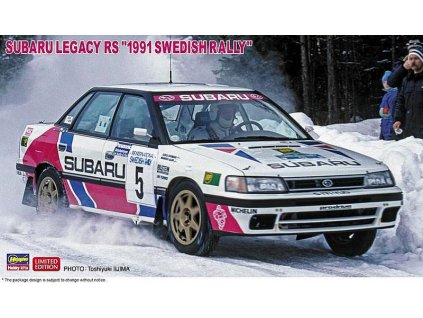 160381 1 subaru legacy rs 1991 swedish rally 1 24 hasegawa