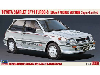 160477 1 toyota starlet ep71 turbo s 3 door 1 24 hasegawa