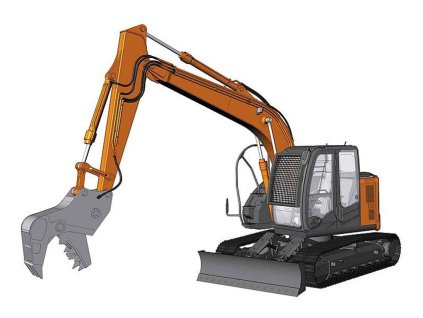 160852 1 xx hitachi zaxis 135us demolacny bager 1 35