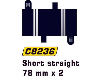 161026 1 rovny diel sport straight 78mm 2 ks