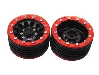 161218 1 disky crawler d90 48 2mm cnc alu rd bk 2ks amewi 1 10