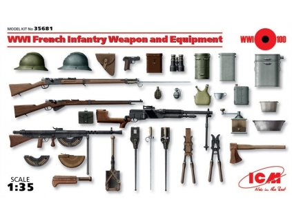 164023 1 french infantery weapon and equipment ww1 1 35