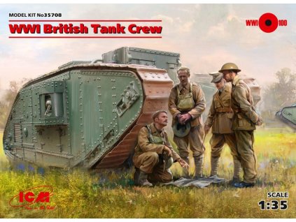 164065 1 wwi british tank crew 4 figures 1 35