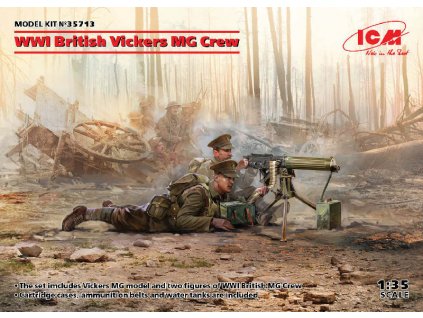 164080 1 wwi british vickers mg crew vickers mg 2figures 1 35