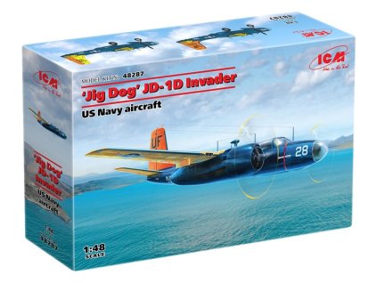 164314 7 jig dog jd 1d invader u s navy utility aircraft 1 48